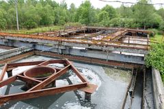 Sewage water treatment plant (SWTP) in Olonets