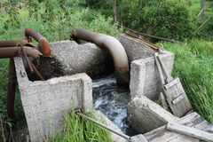 Sewage water treatment plant (SWTP) in Olonets